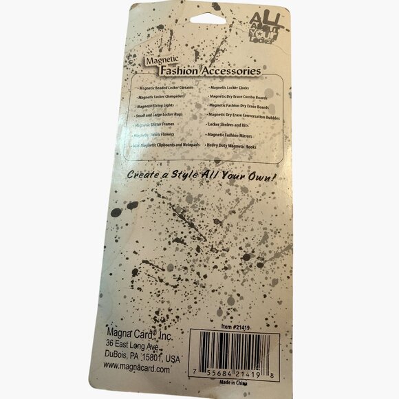 Blue Daisy Magnet Floral Magnetic Fashion Rhinestone Accessories Lockers Boards - Picture 6 of 7